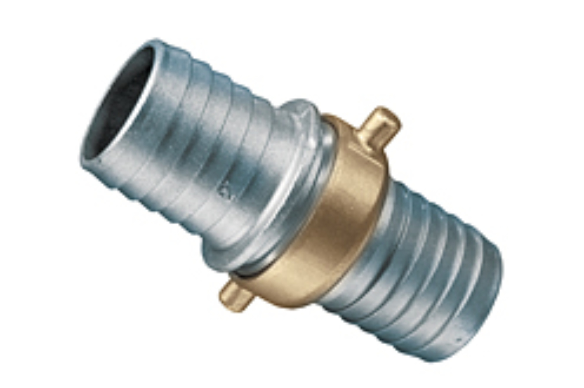 Aluminum Pin Lug Set w/ Brass Swivel Nut (NPSM) US Hose & Coupling