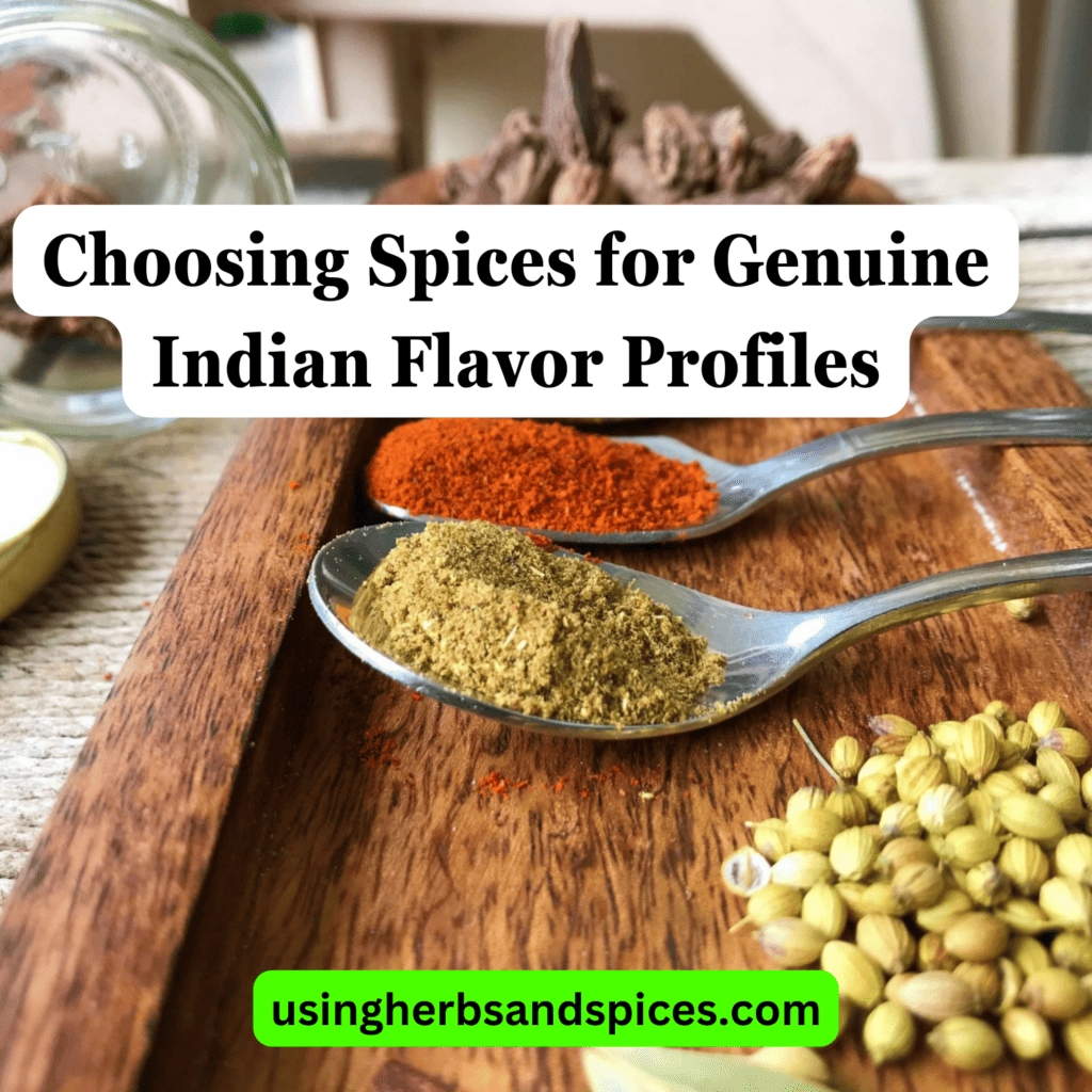 Choosing Spices for Genuine Indian Flavor Profiles Using Herbs & Spices