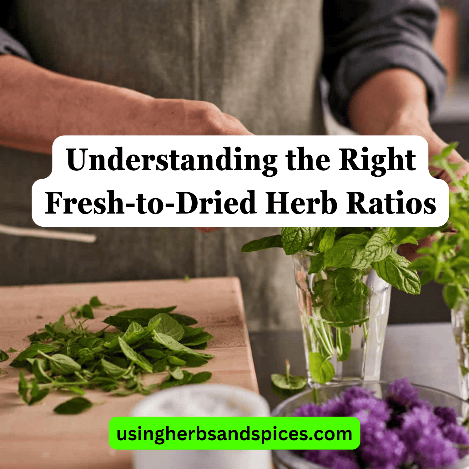 Understanding the Right FreshtoDried Herb Ratios Using Herbs & Spices