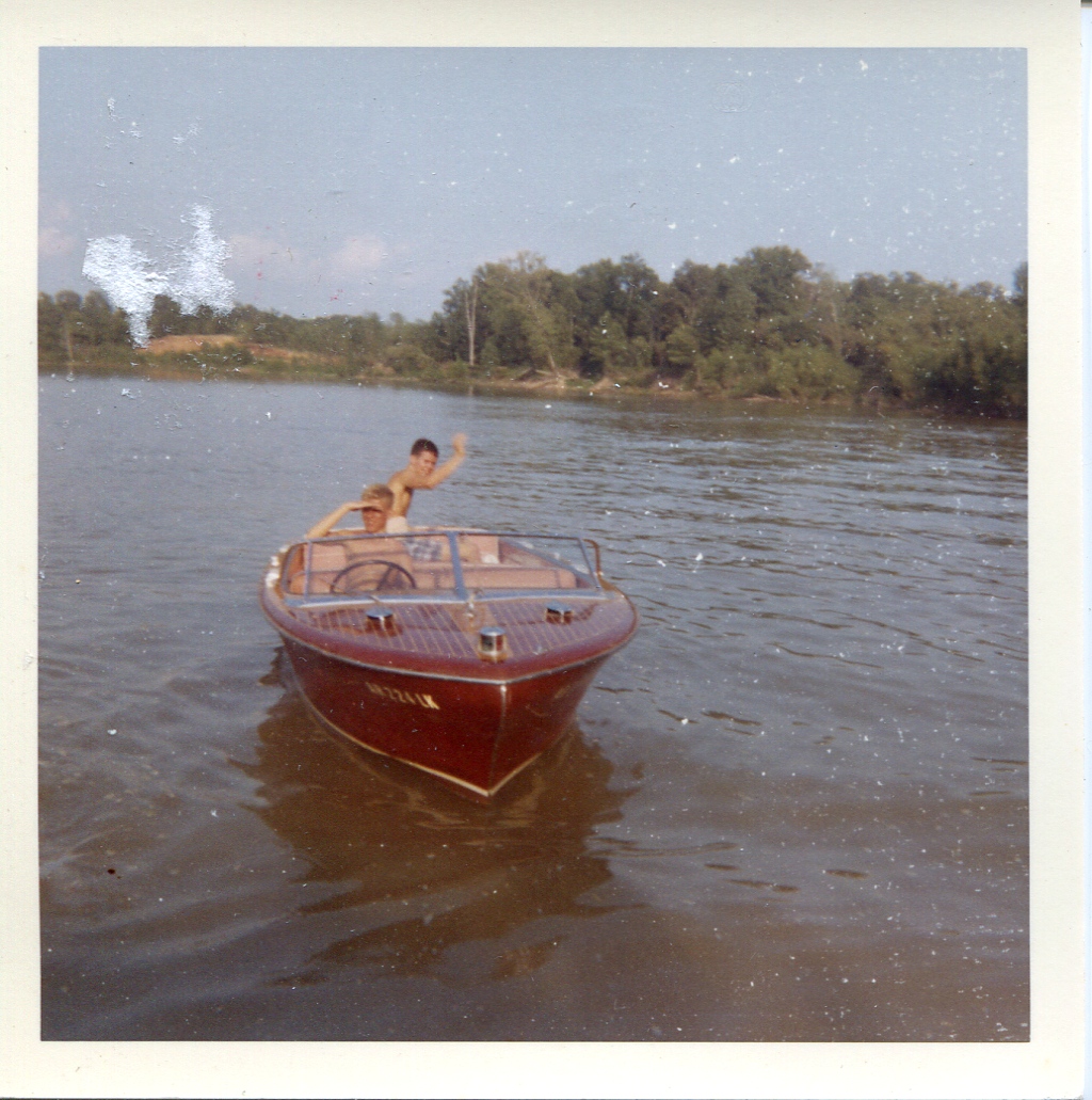 White River below DeValls Bluff, Arkansas, 4th of July, 1962 Boat Buzz