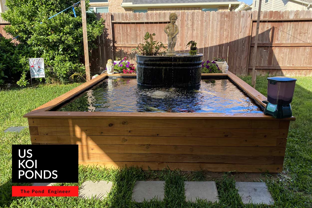Houston Koi Pond Engineer Texas Premier Pond Construction