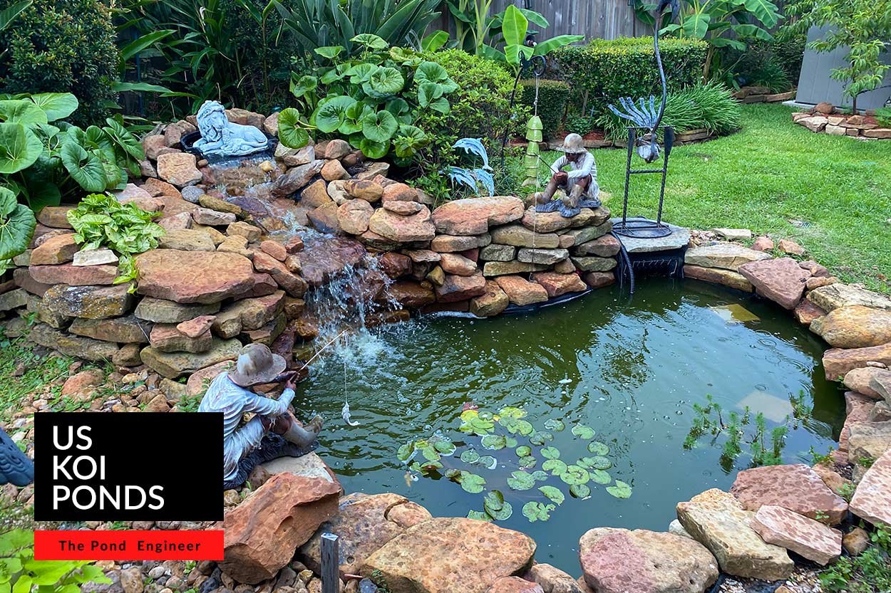 Houston Koi Pond Engineer Texas Premier Pond Construction