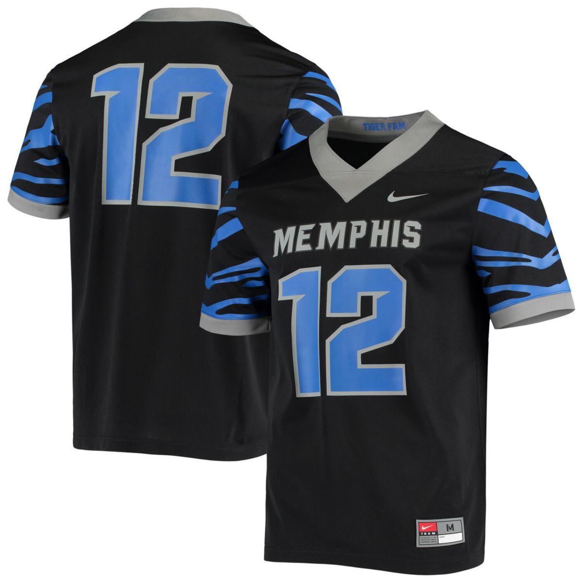 Заказать Футболки Мужское футбольное джерси Nike 12 Black Memphis