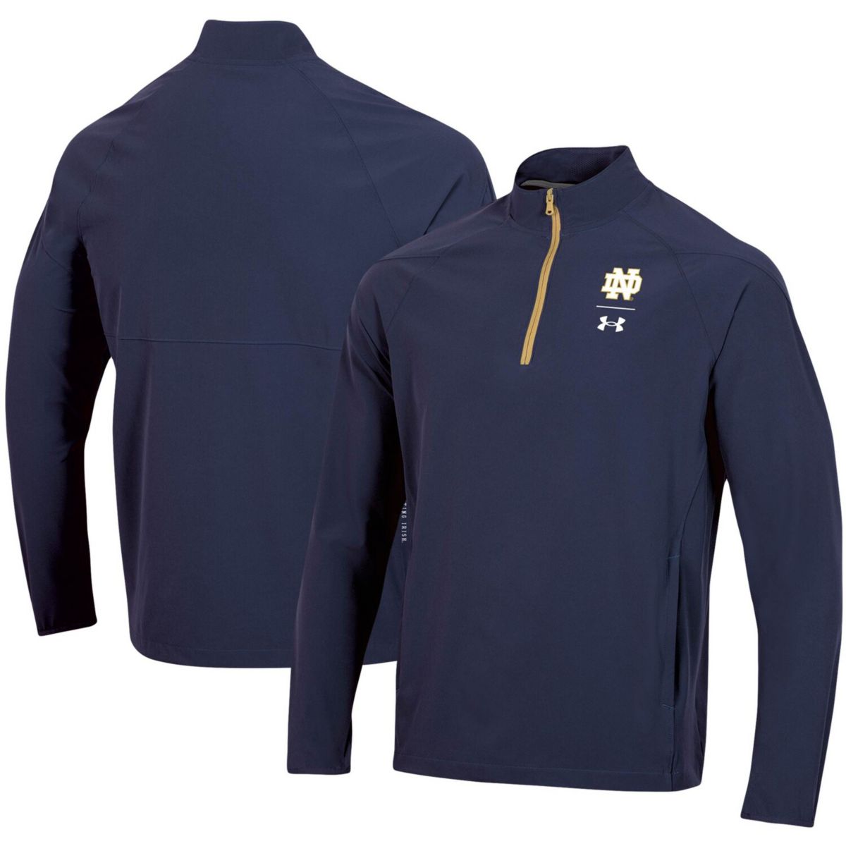 Купить повседневную куртку Men's Under Armour Navy Notre Dame Fighting