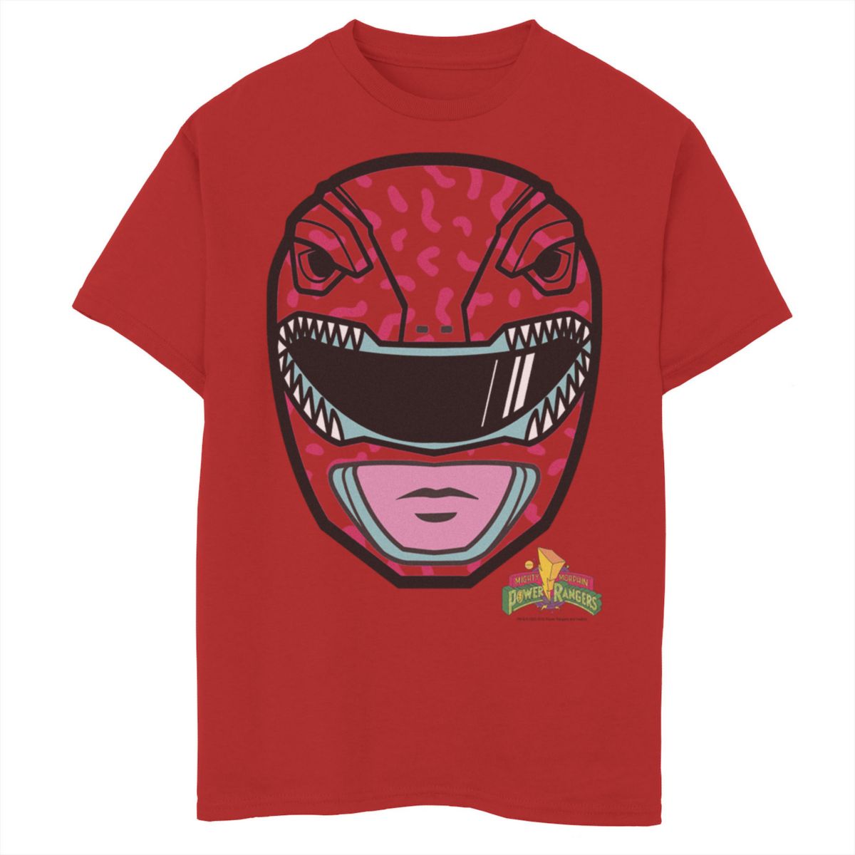Купить футболку Boys 820 Power Rangers Red Ranger Big Face Graphic Tee