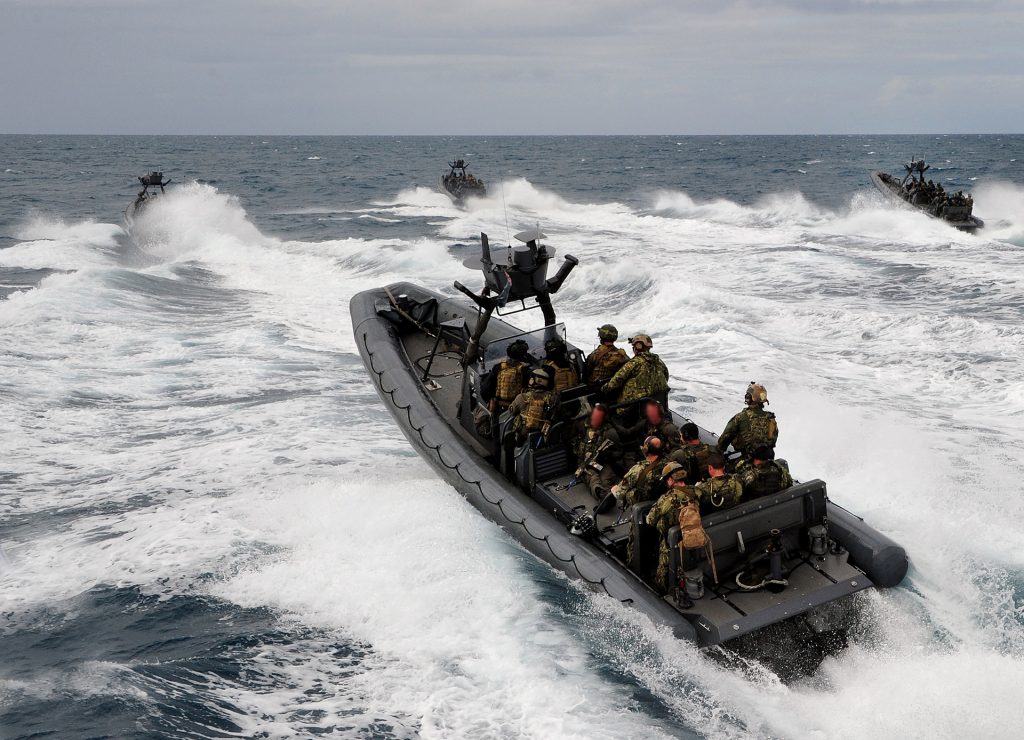 11M Naval Special Warfare Rigid Inflatable Boat United States Marine