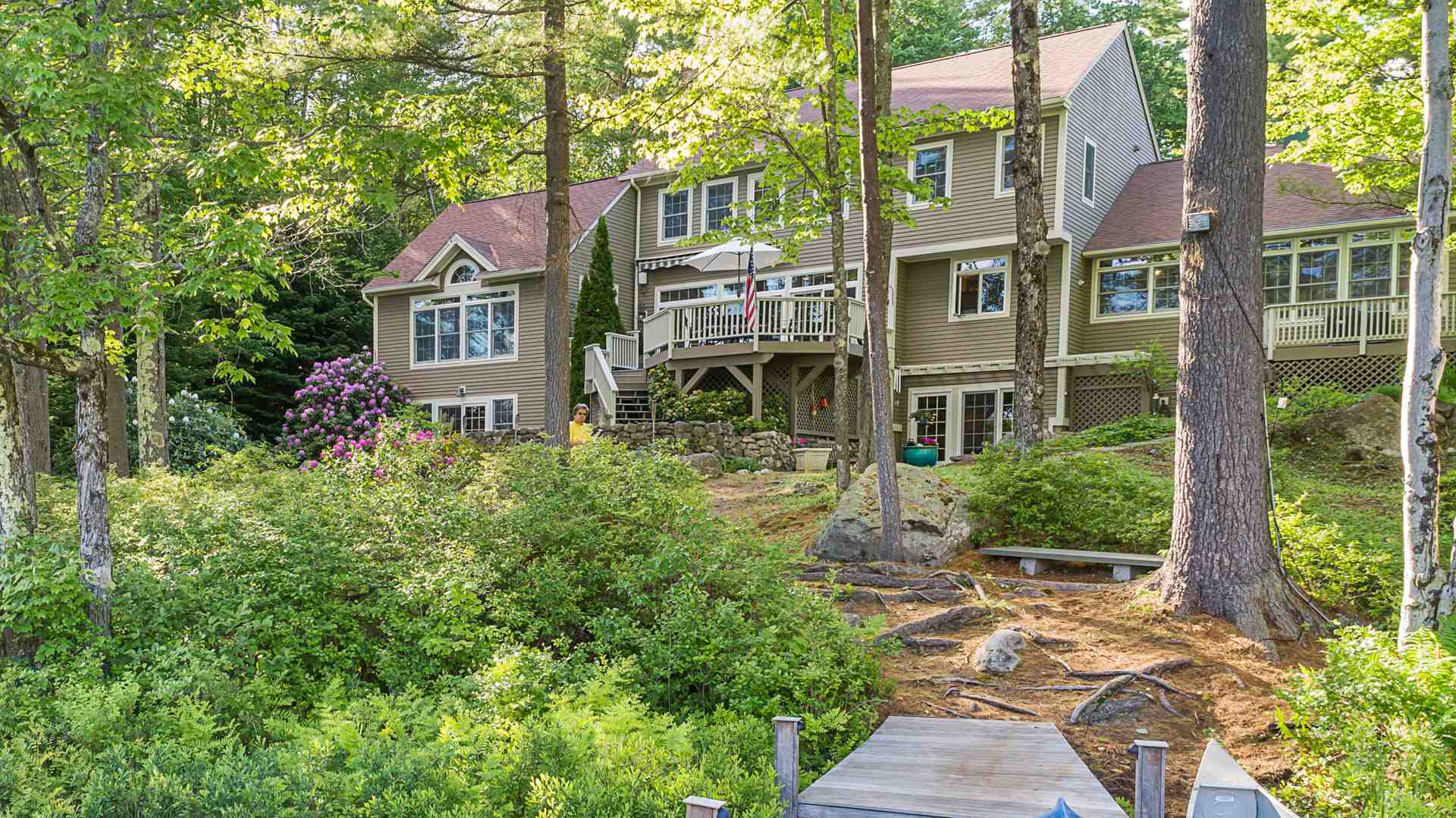 Pond Front Homes in New Hampshire Great Island Realty