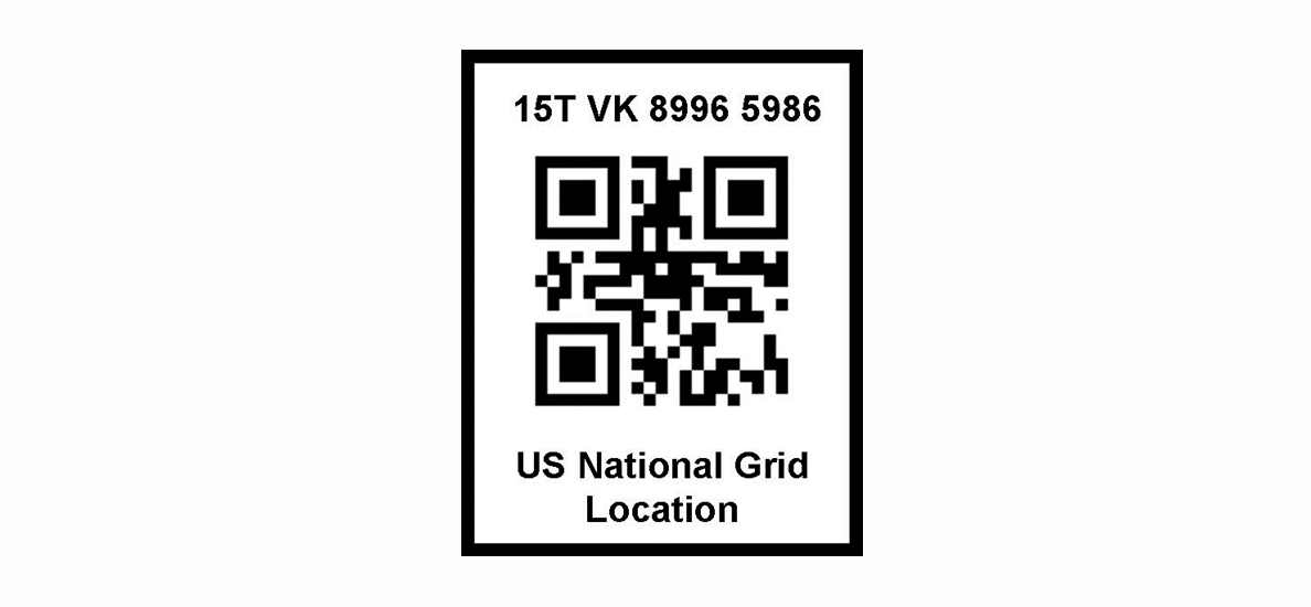 U.S. National Grid Information Center QR Coding System