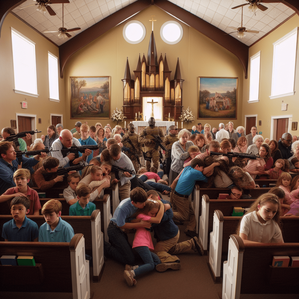 Churchgoers Save Children from Armed Teen During First Communion