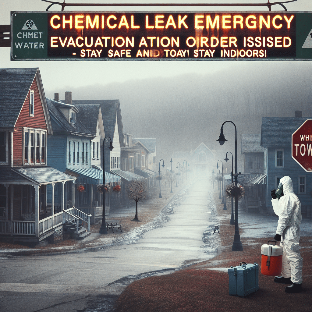 Chemical Leak Emergency Whitewater Township Evacuation Order Issued