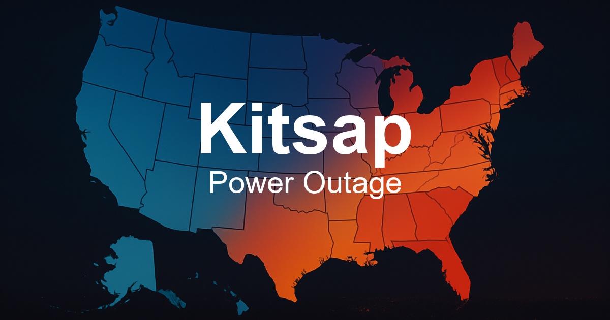 Kitsap Power Outages Live Outage Map & Current Status