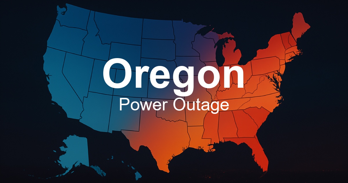Oregon Power Outages Live Outage Map & Current Status