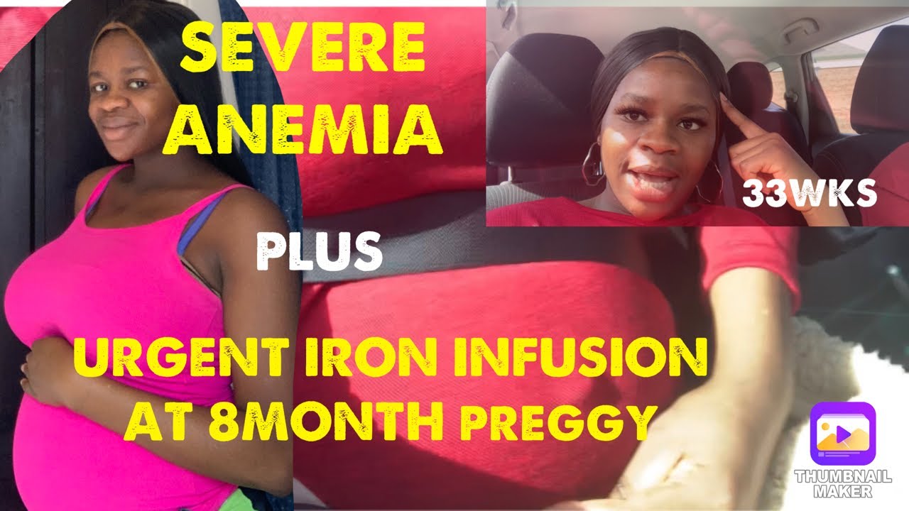 33 WEEKS PREGNANCY VLOG URGENT IRON INFUSION 8 MONTH PREGNANT