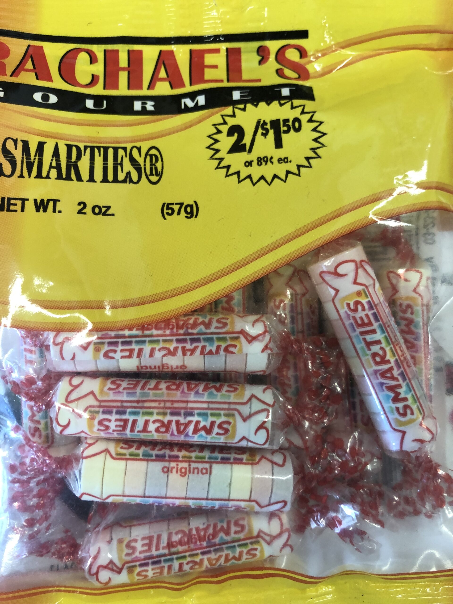 Smarties 2 oz. (Bag of Individually Wrapped Candy) Retail Ready U.S