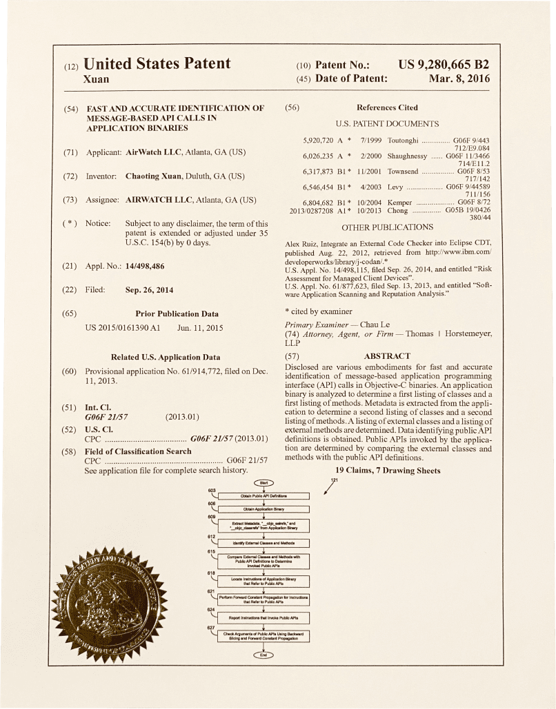 Personalized Inventor Gifts US Patent Services LLC