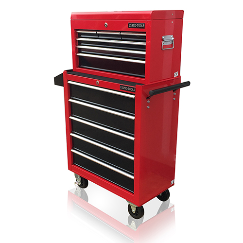 AFFORDABLE TOOL BOX 11 DRAWERS ROLL CAB US PRO TOOLS