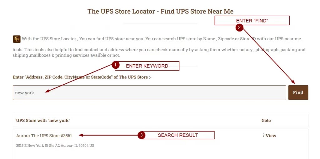 Find UPS Stores in the US UPS Store Near Me