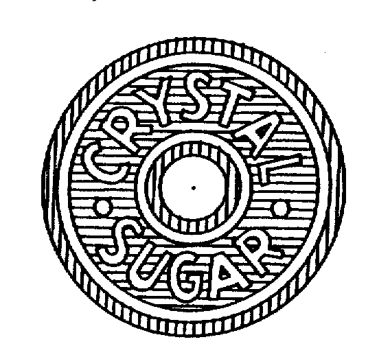 CRYSTAL SUGAR American Crystal Sugar Company Trademark Registration