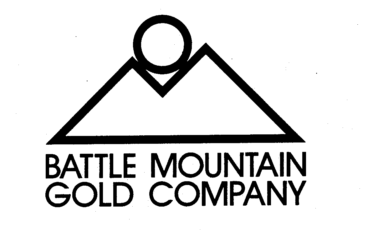 BATTLE MOUNTAIN GOLD COMPANY Battle Mountain Gold Company Trademark Registration