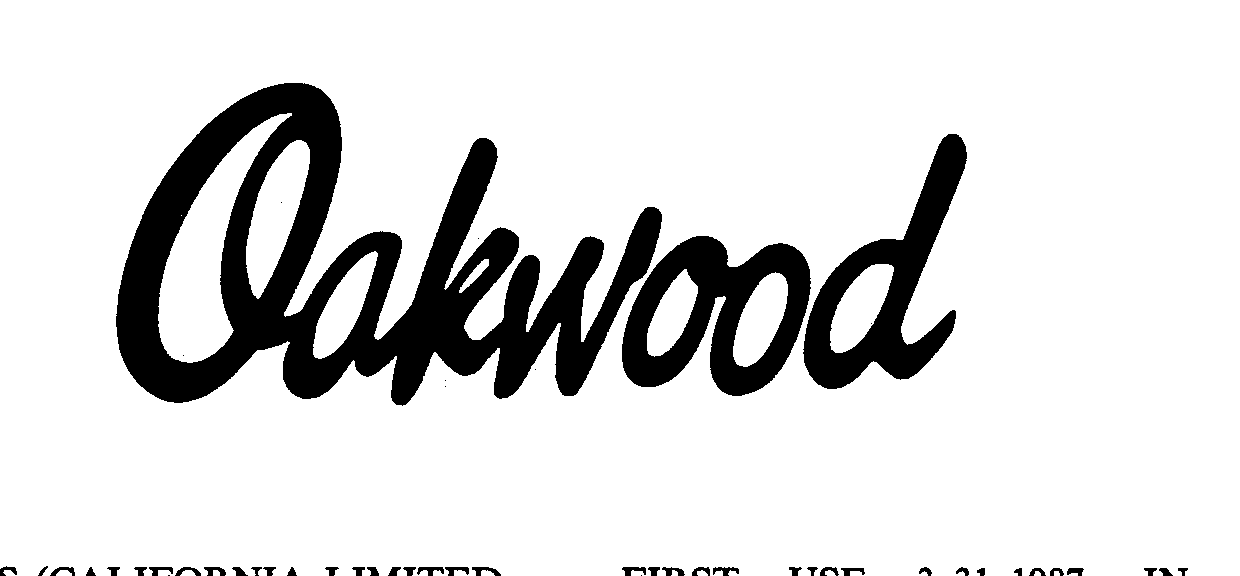 OAKWOOD Yang, Fucheng Trademark Registration