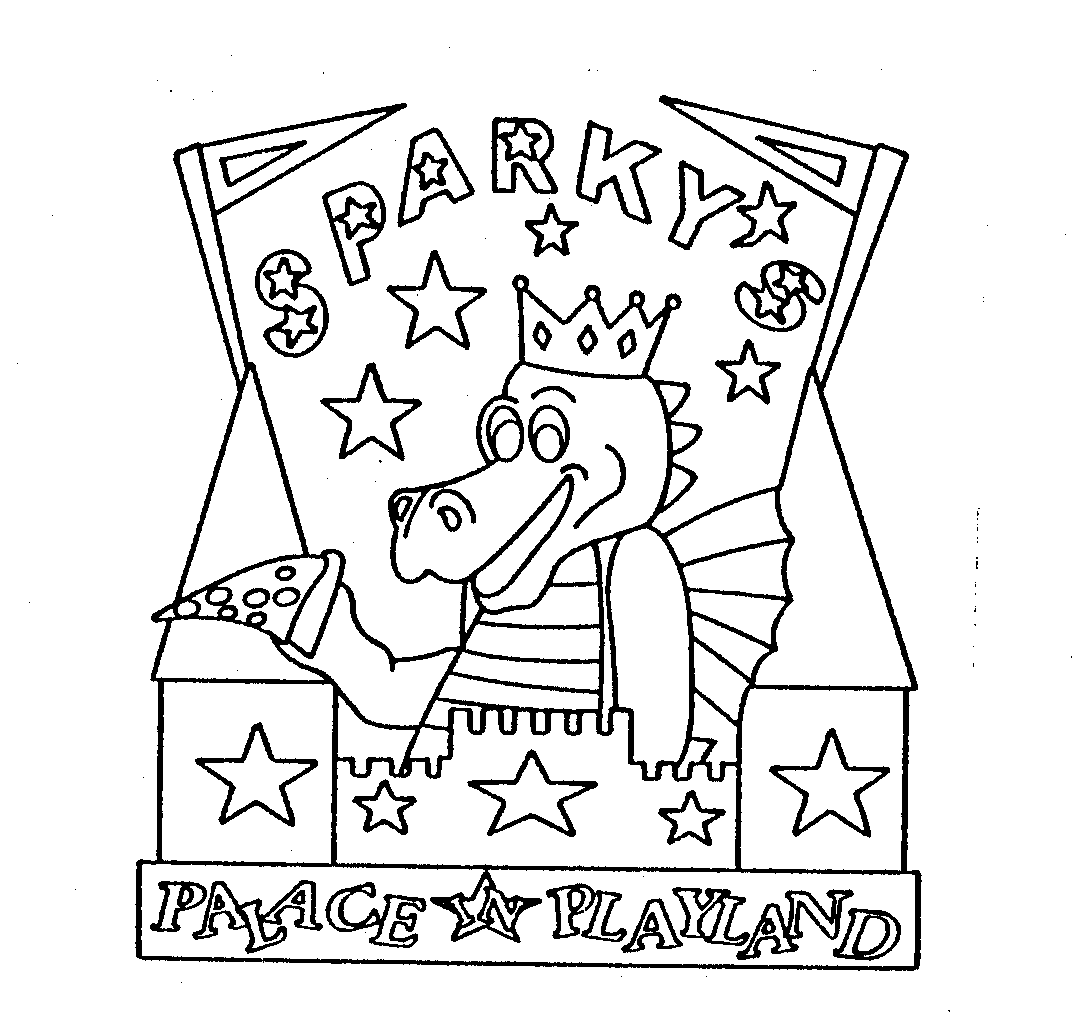 SPARKY'S PALACE IN PLAYLAND Sparky Operations, Inc. Trademark