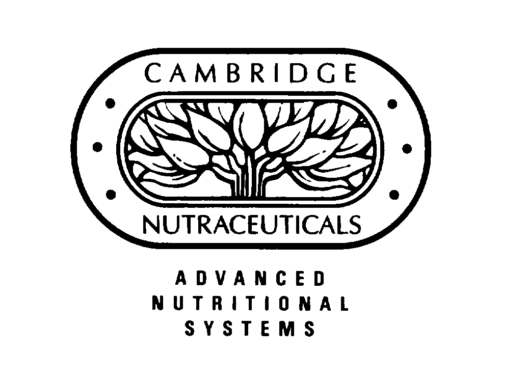 CAMBRIDGE NUTRACEUTICALS ADVANCED NUTRITIONAL SYSTEMS Baxter
