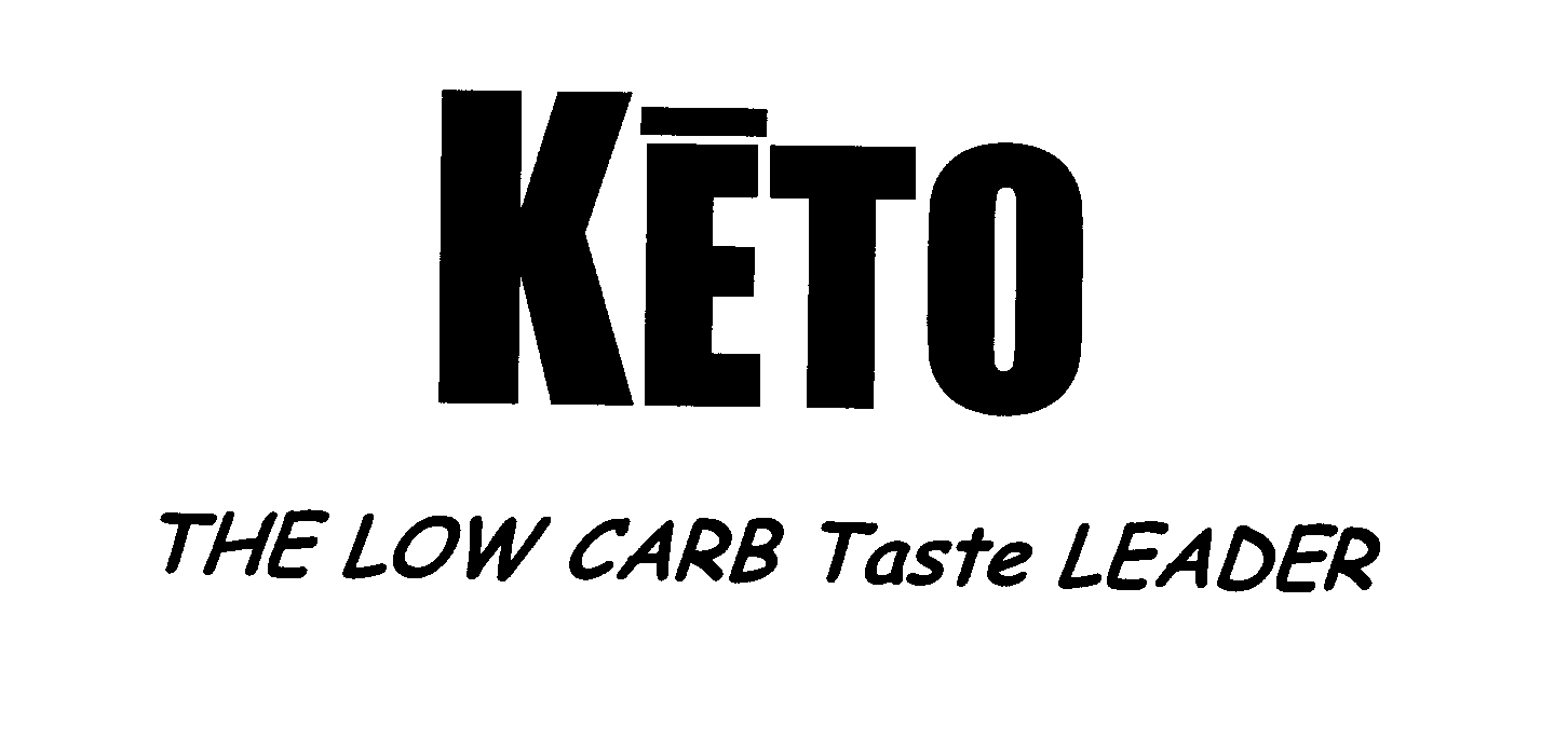 KETO THE LOW CARB TASTE LEADER Keto, L.L.C. Trademark Registration