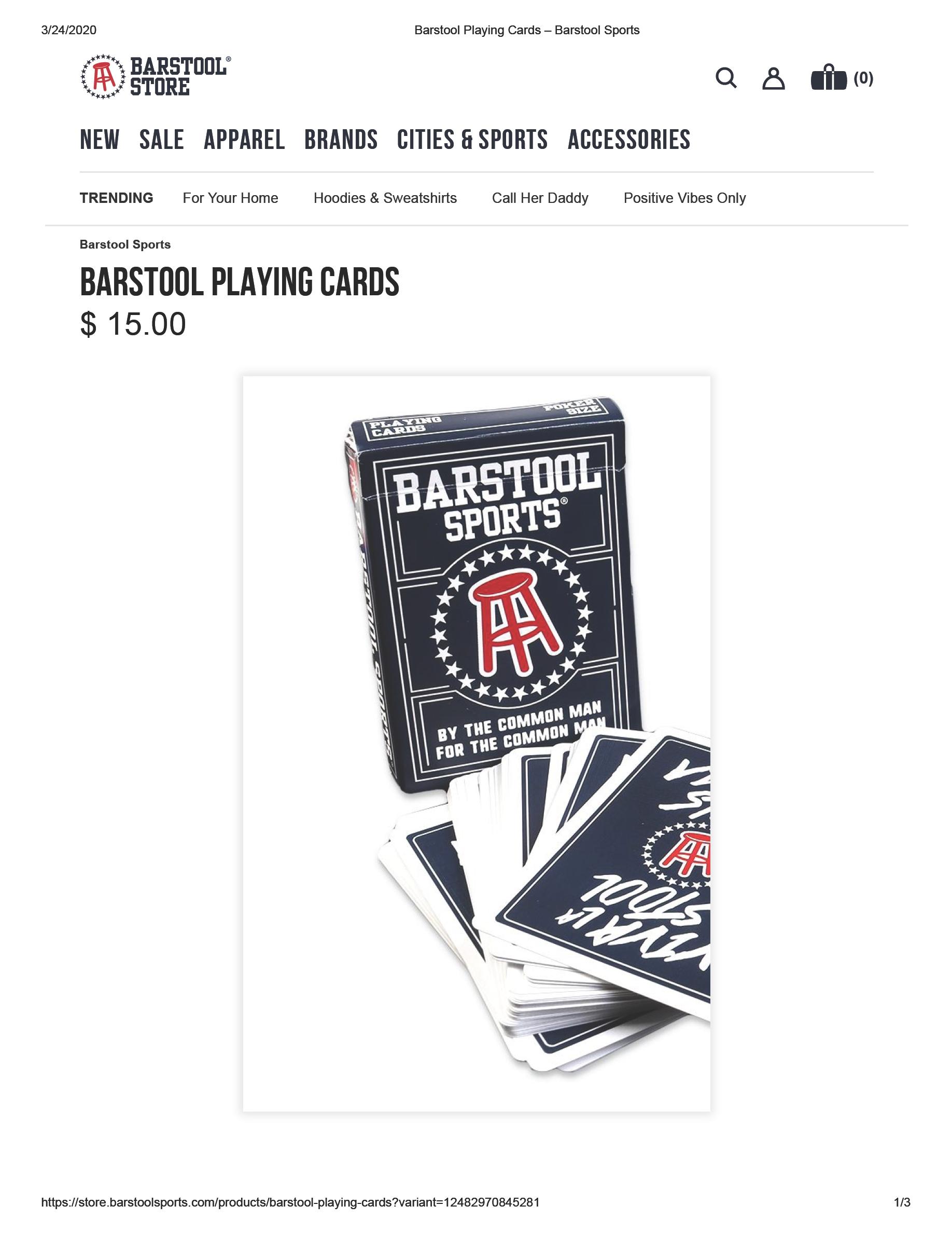 Barstool Sports, Inc. Trademark Registration