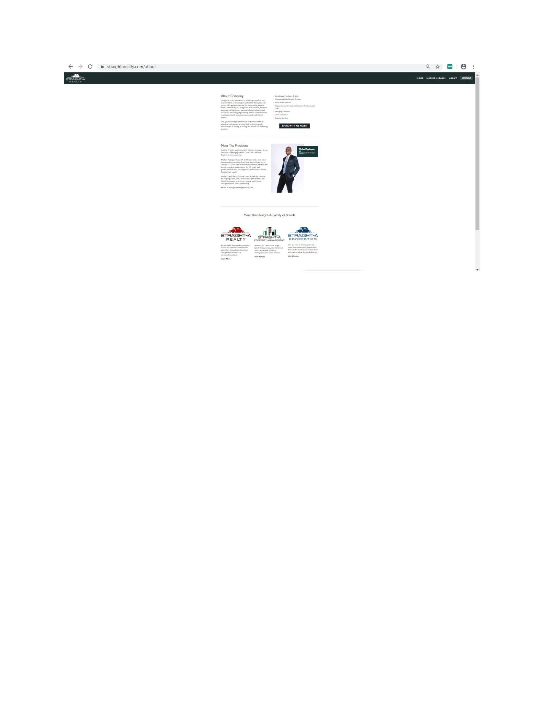 STRAIGHTA REALTY StraightA Realty, LLC Trademark Registration