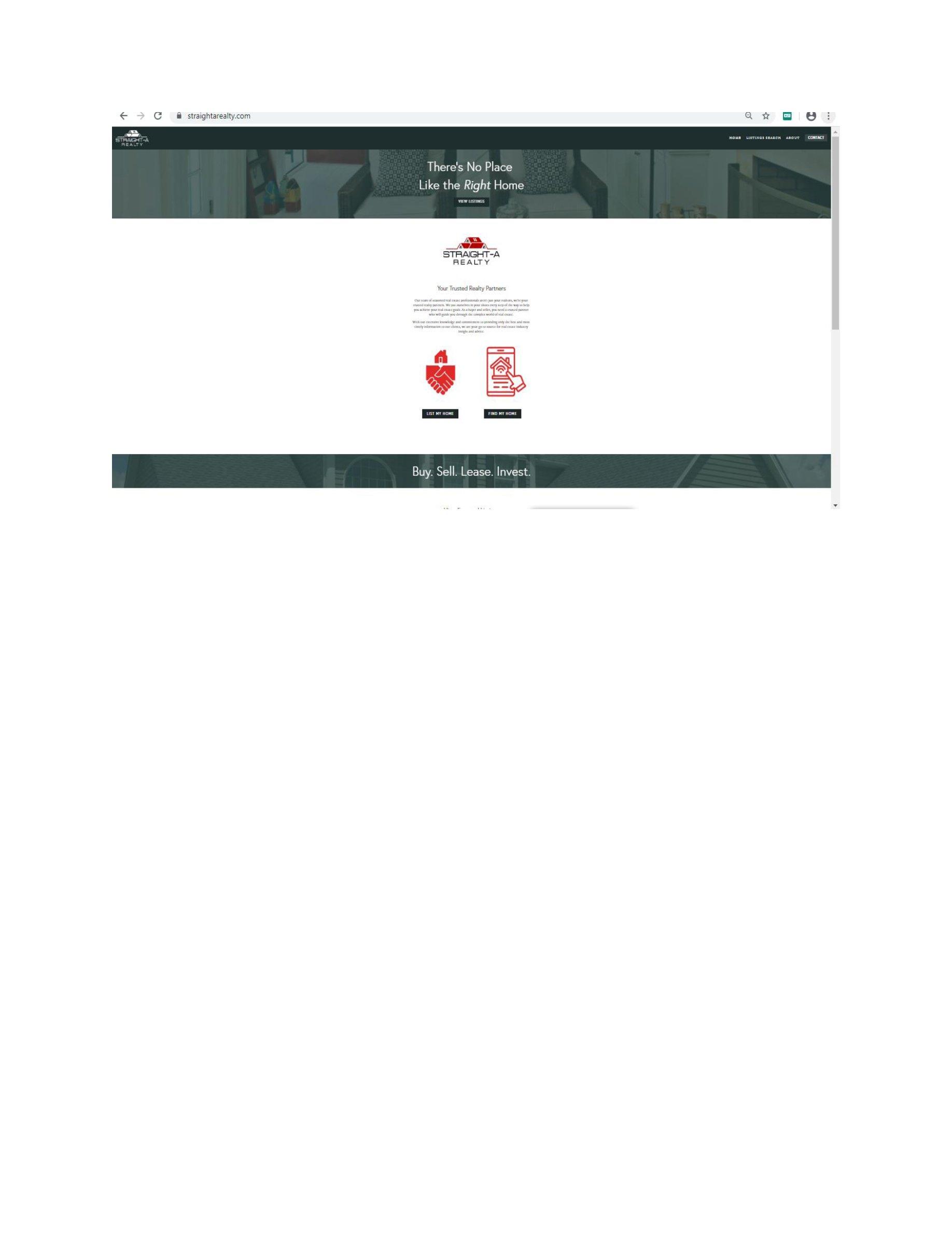 STRAIGHTA REALTY StraightA Realty, LLC Trademark Registration