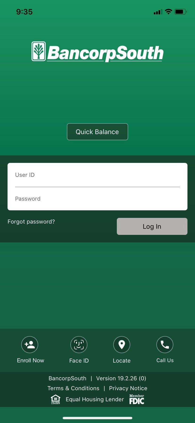 BANCORPSOUTH BancorpSouth Bank Trademark Registration