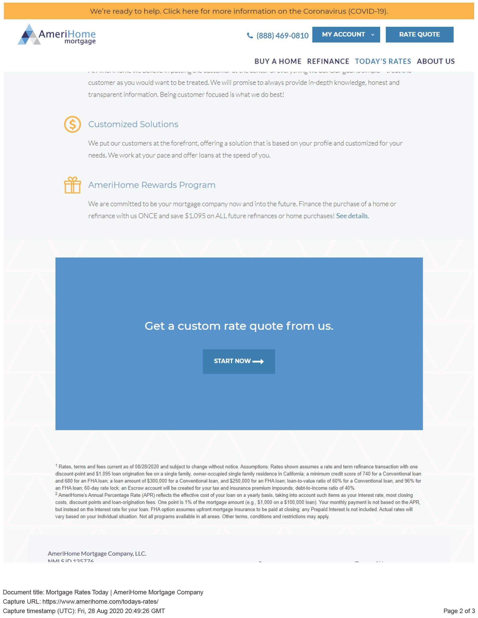 AMERIHOME MORTGAGE Amerihome Mortgage Company, Llc Trademark Registration