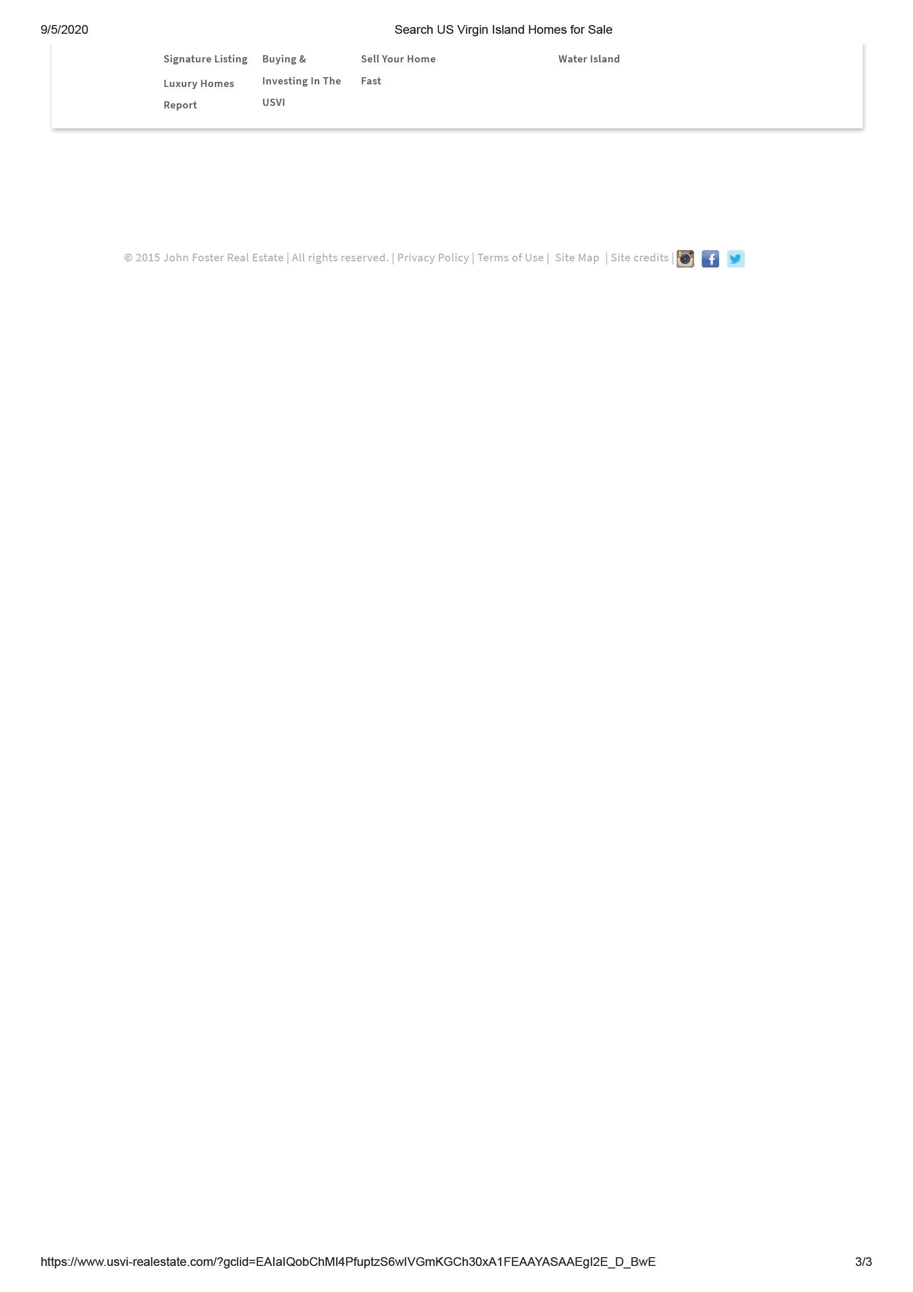 JOHN FOSTER REAL ESTATE Jfre Usvi, Llc Trademark Registration