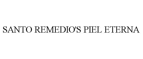 SANTO REMEDIO'S PIEL ETERNA The Wellness Circle, LLC Trademark Registration