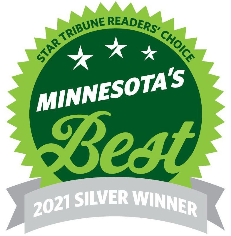 STAR TRIBUNE READER'S CHOICE MINNESOTA'S BEST 2021 SILVER WINNER Star