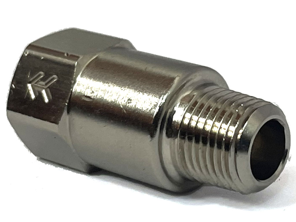 Check Valve (male in/female out)