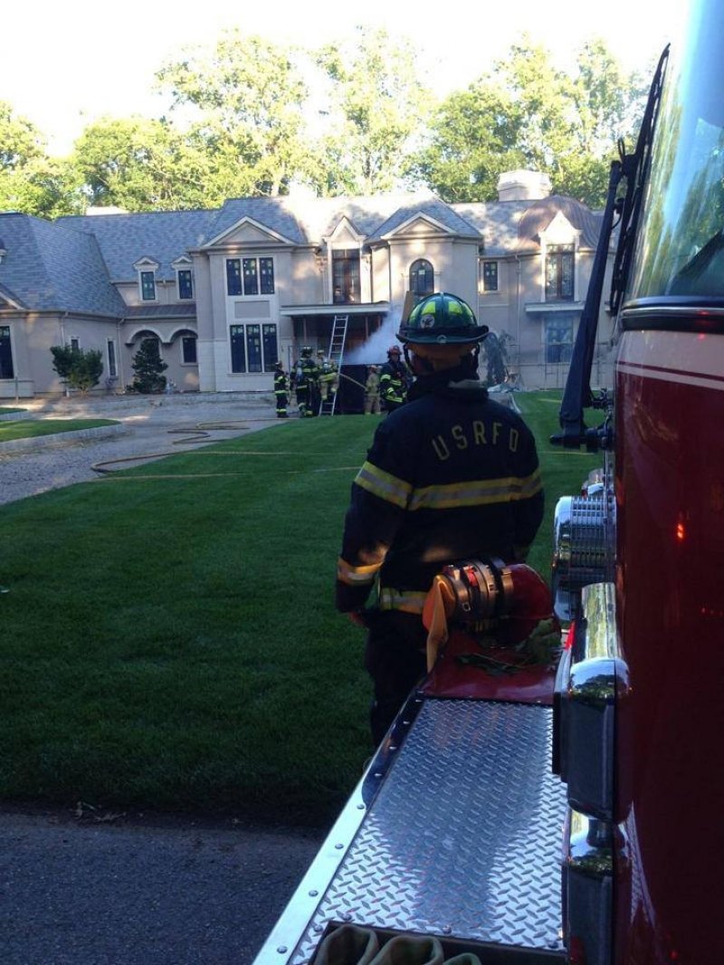 FD Responds to Saddle River dumpster fire Upper Saddle River Fire