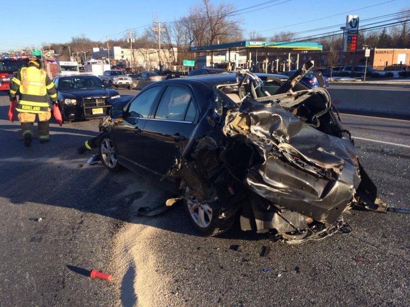 FD Called for Crash on Rt 17 Upper Saddle River Fire Department