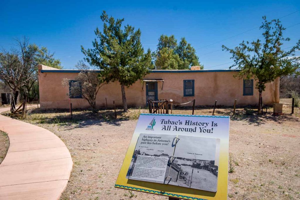 Tubac Presidio State Historic Park US Route 89