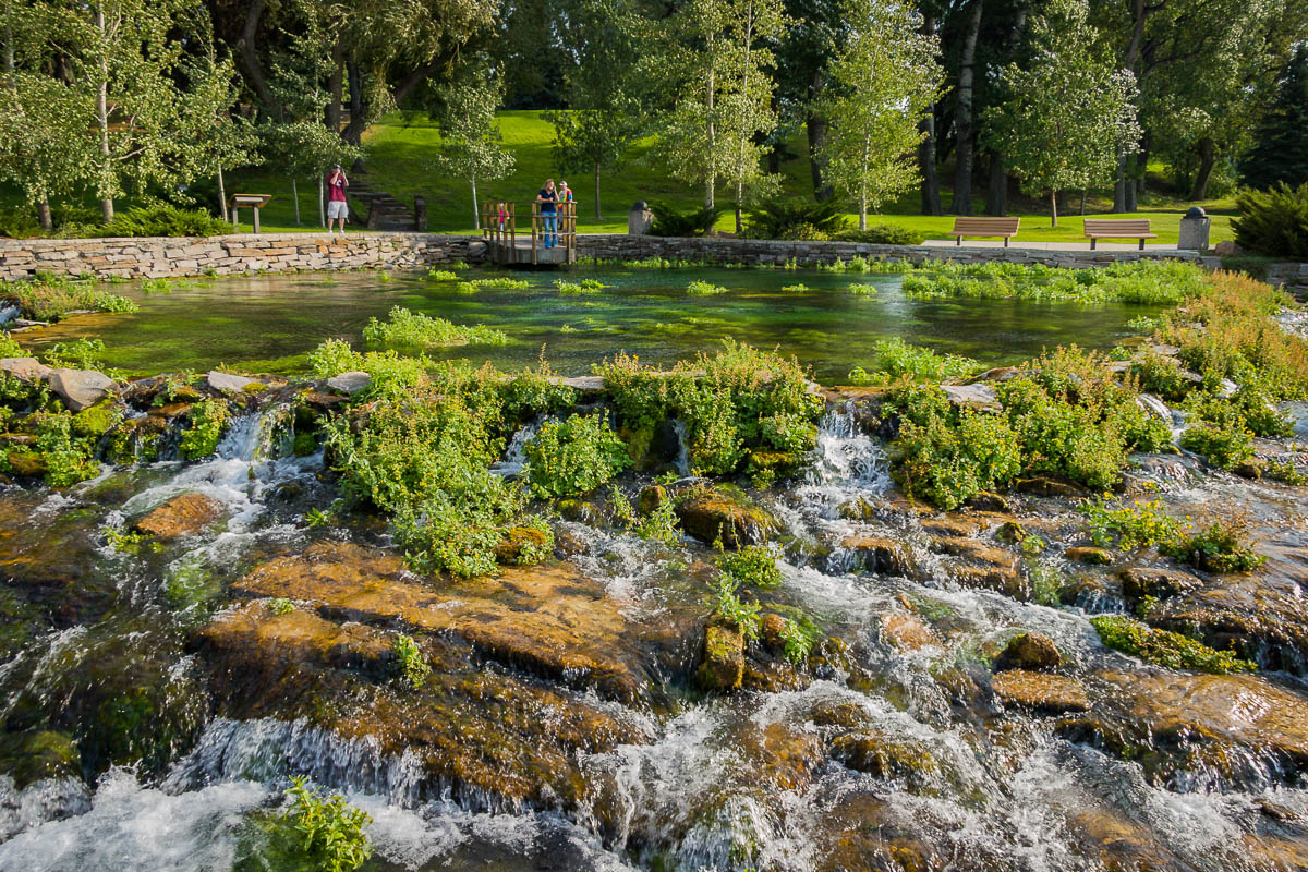 US Route 89 Roadside Diversion Giant Springs & The Roe River, Montana