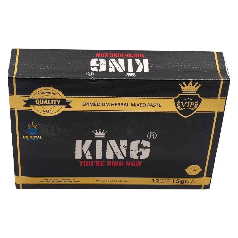 King VIP Royal Honey (12 Sachets 20 G) ⋆ US Royal Honey
