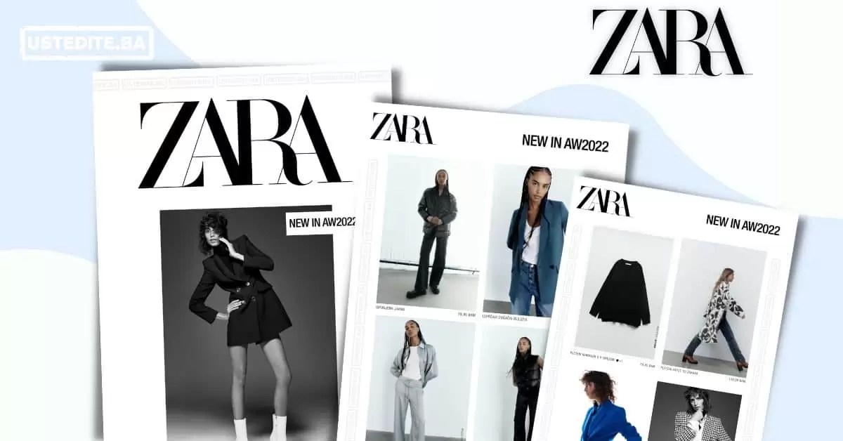 Zara BiH NOVO Zara katalog septembar 2022 ustedite.ba