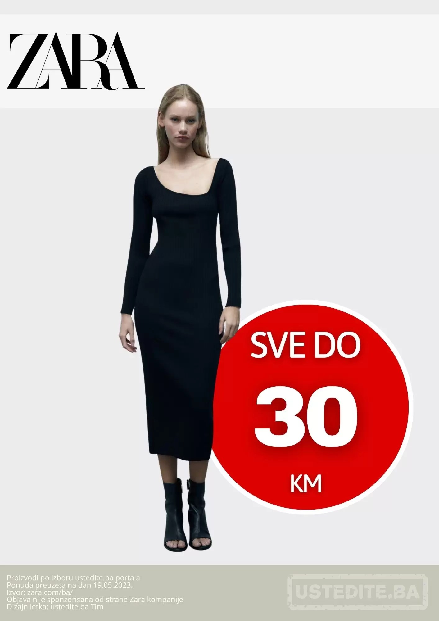 Zara BiH SNIŽENJE ⇢ SVE DO 29,95 KM ustedite.ba