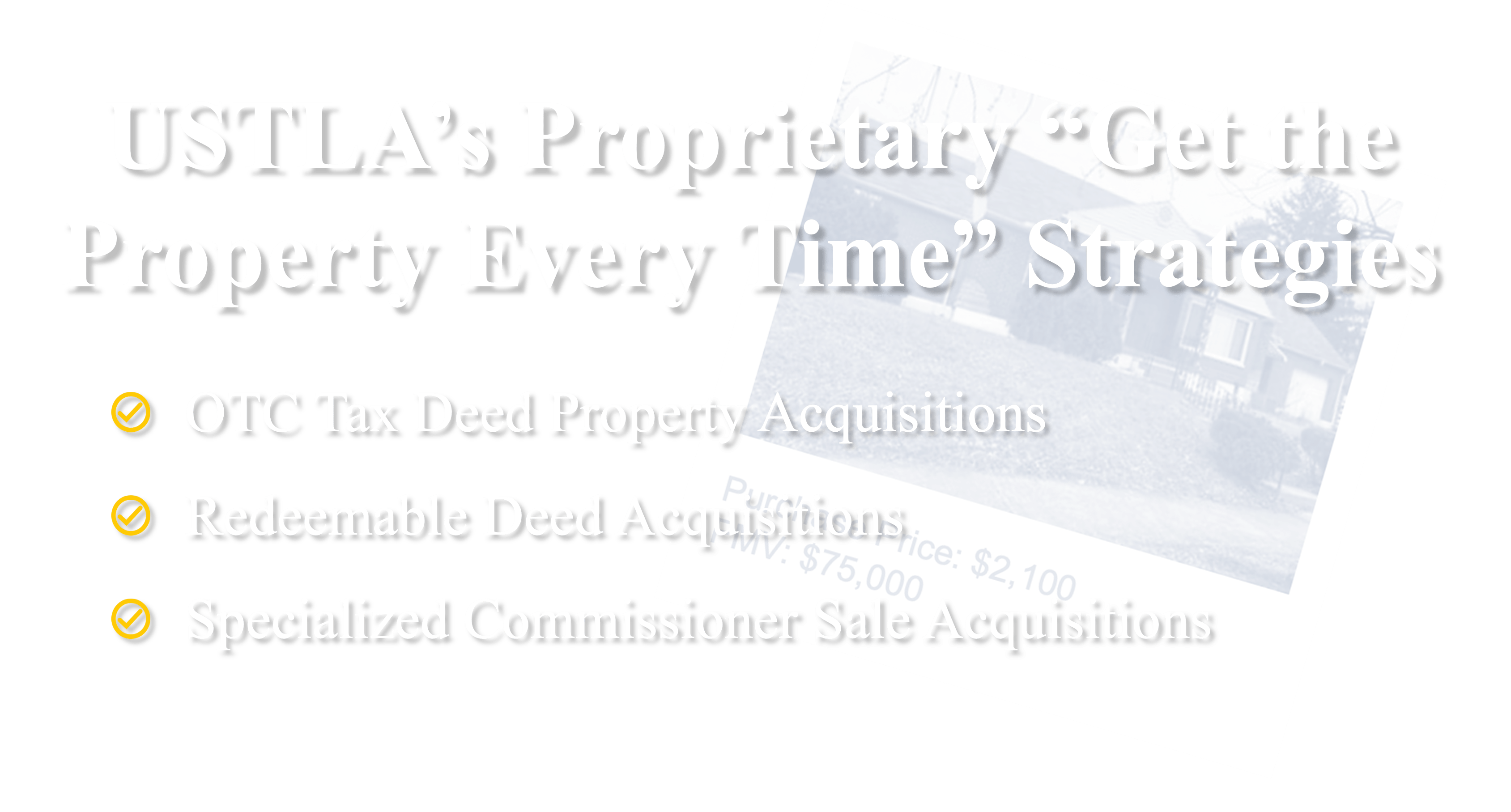 FREE 4Day Online Tax Lien Certificate Investment Video Training US