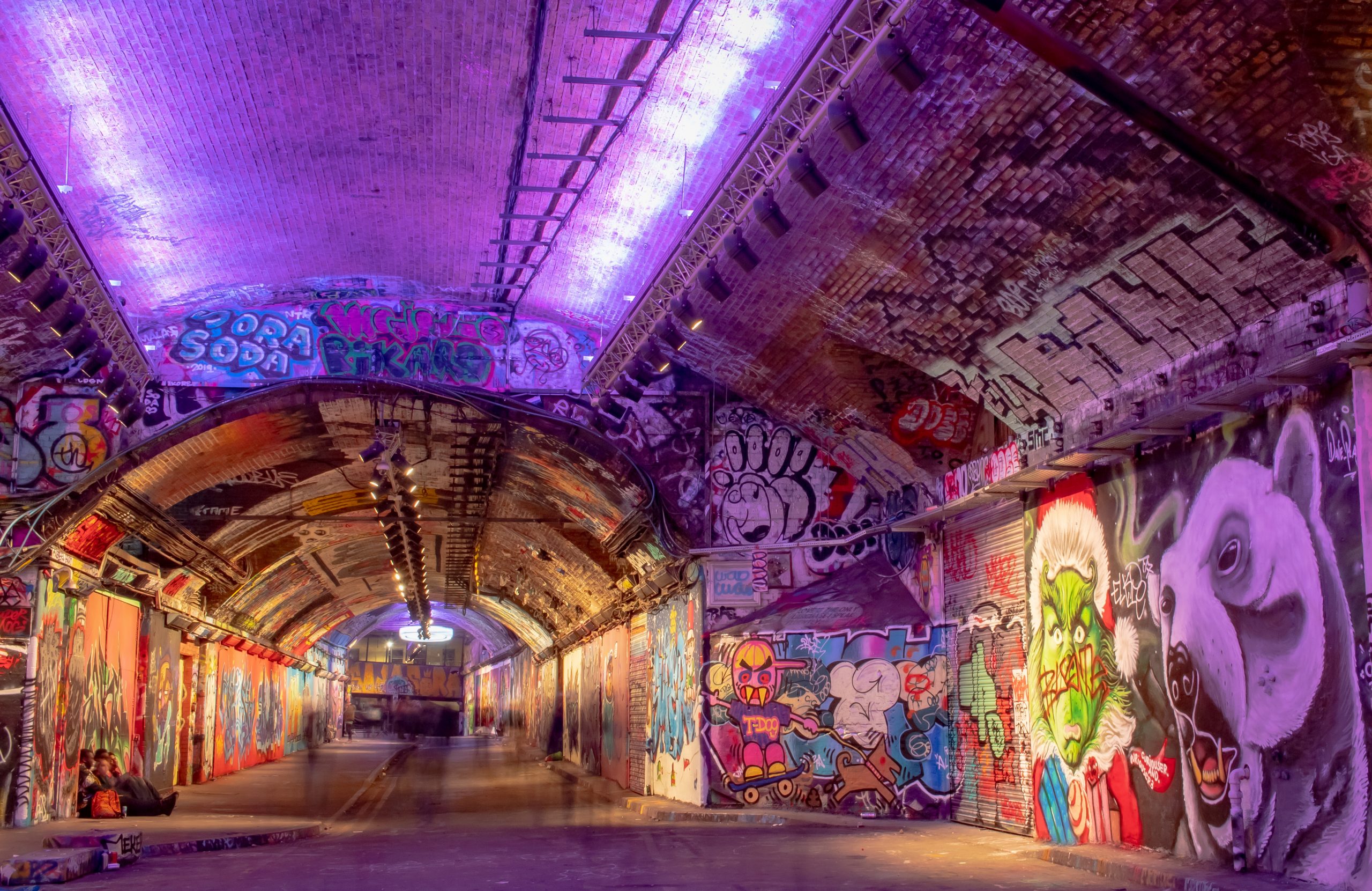 London Graffiti Tunnel USTOA Blog