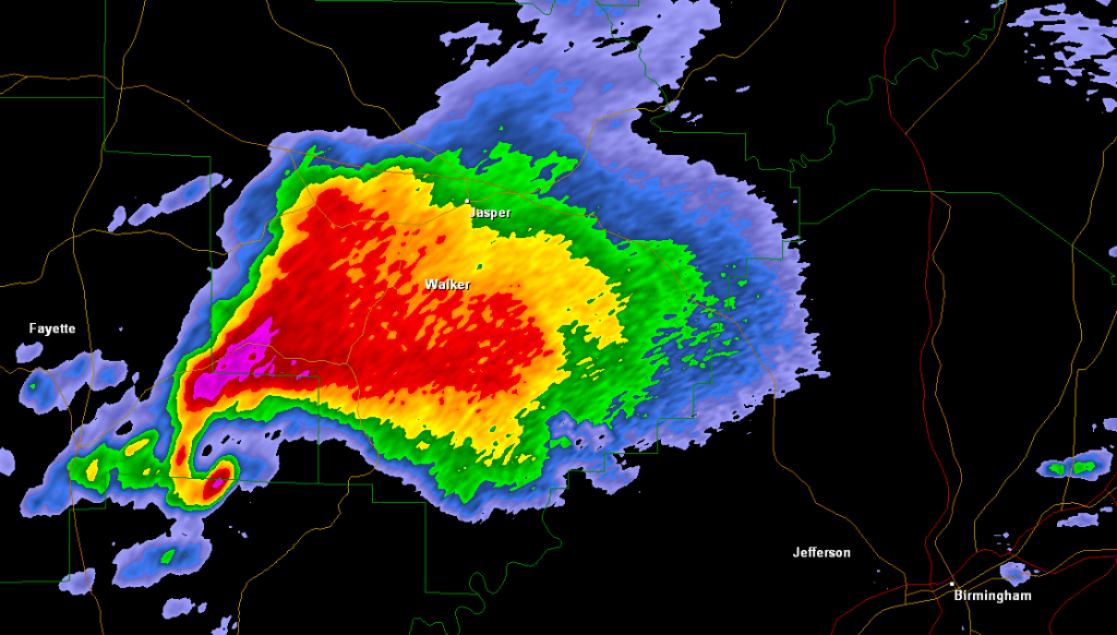 Understanding basic tornadic radar signatures United States Tornadoes