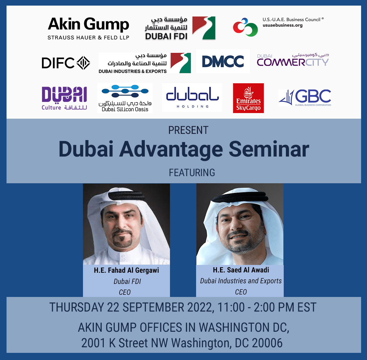 Dubai Delegation Makes Inroads with D.C., Florida, and New York