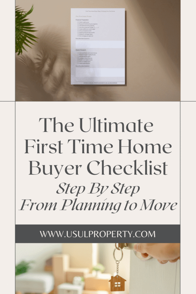 First Time Home Buyer Checklist The Ultimate Guide to Securing (and