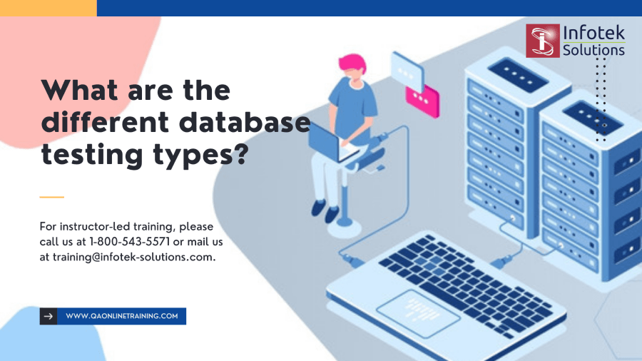 What are the different database testing types? QA Training in