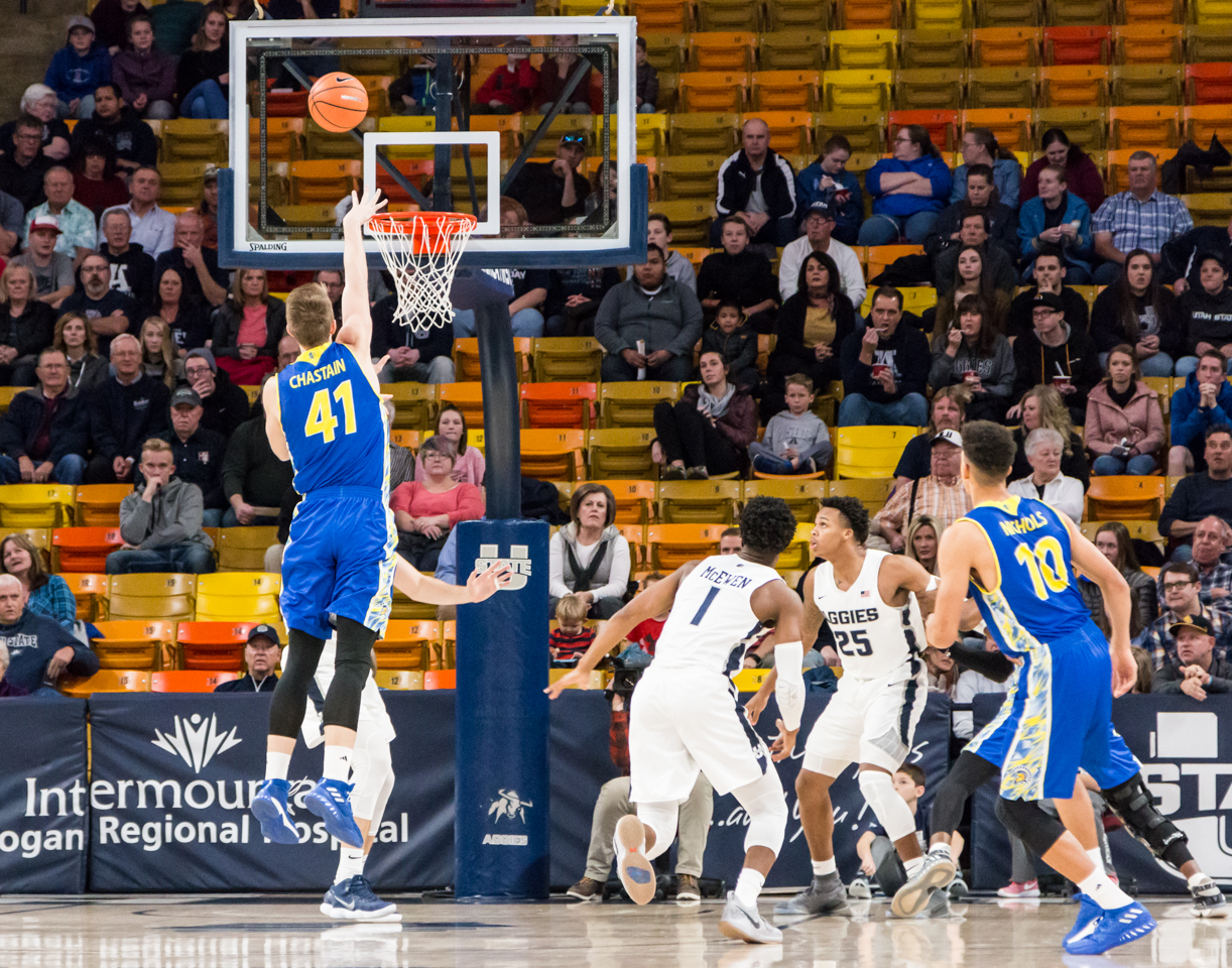 Mens Basketball vs San Jose State University The Utah Statesman